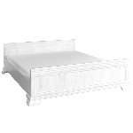 Manželská posteľ 160 cm Kraz KLS (s roštom) (sosna andersen)