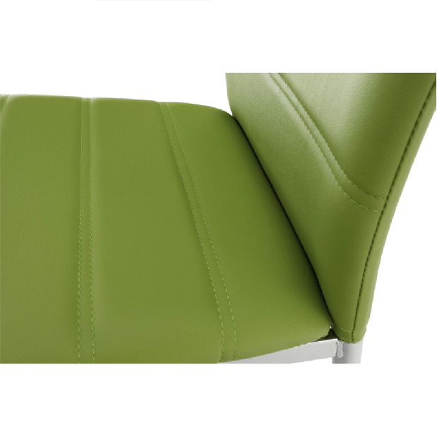 Jedálenská stolička Deloros zelená