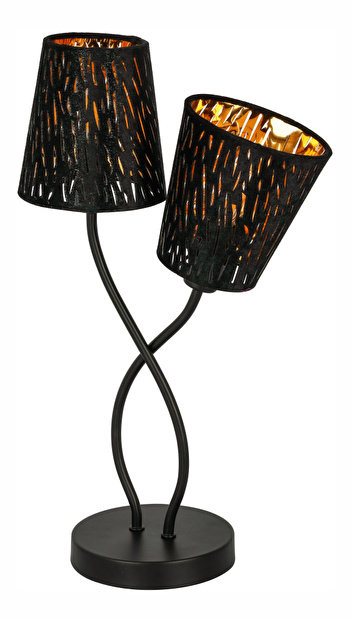 Stolové svietidlo Tuxon 15264-2T (moderné/dizajnové) (čierna + čierna)