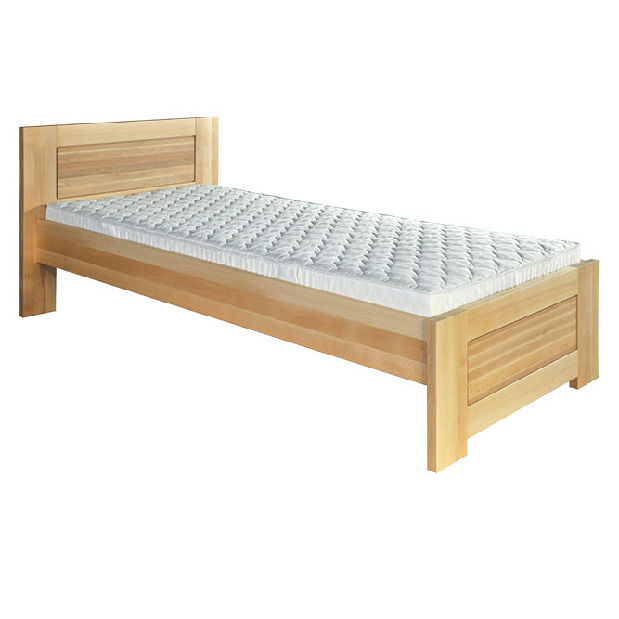 Jednolôžková posteľ 90 cm LK 161 (buk) (masív)