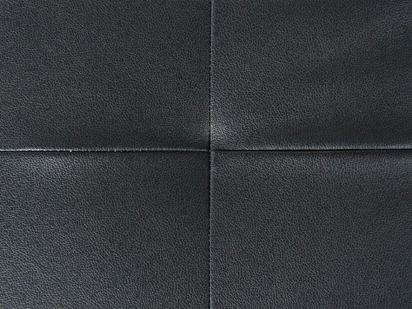 Rohová sedačka Notrale (syntetická koža) (biela) (P)