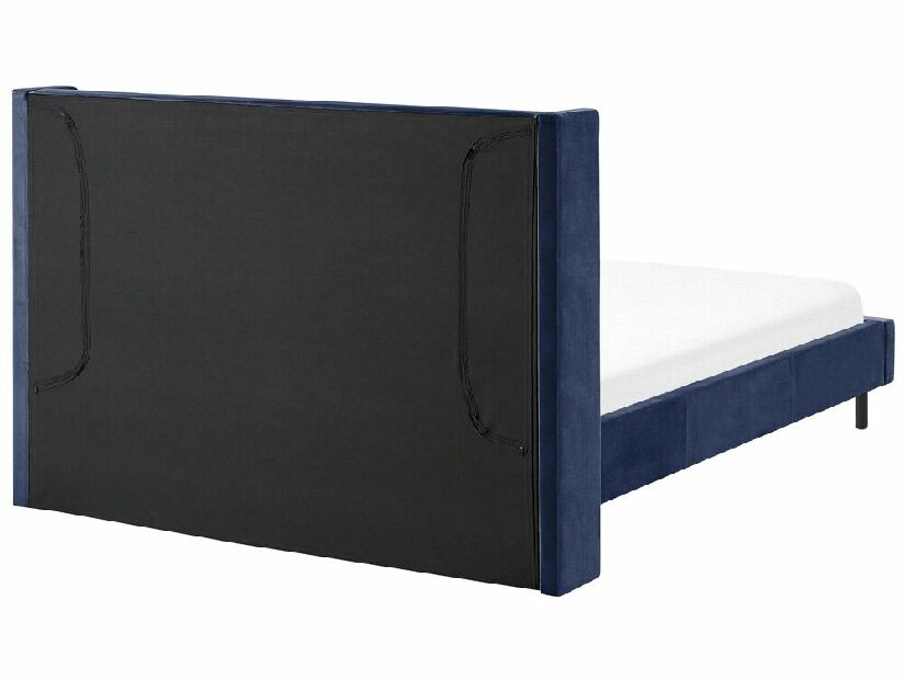 Manželská posteľ 140 cm Vue (modrá) (s roštom)