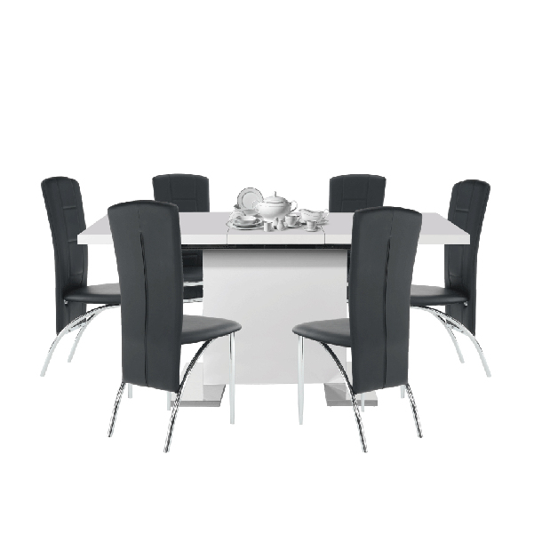Rozkladací jedálenský stôl Ilako