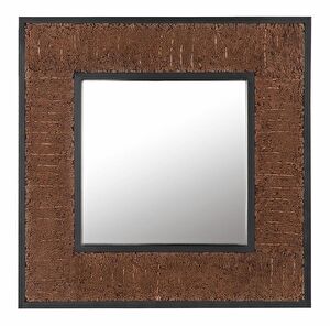 Nástenné zrkadlo Bose (tmavé drevo)