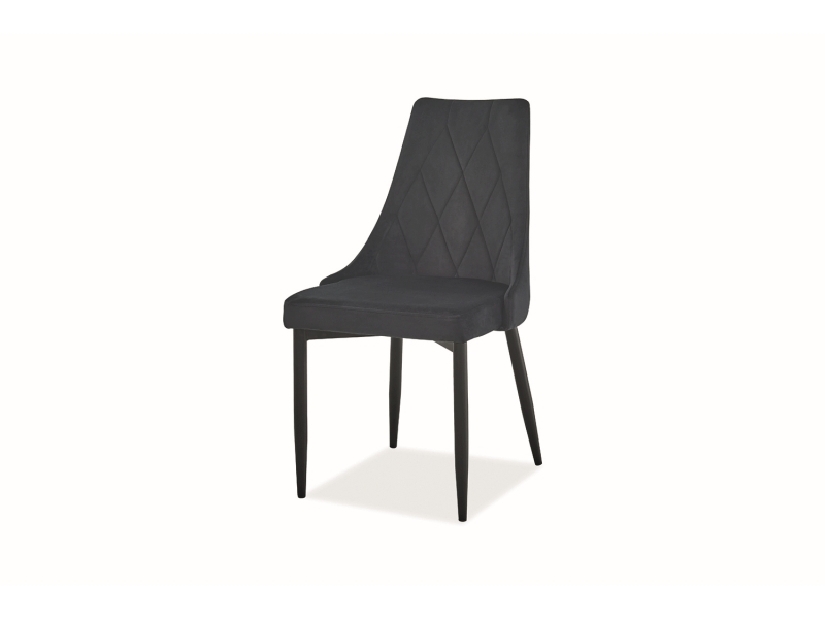 Jedálenská stolička Tackley B (čierna)