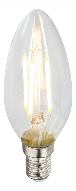 LED žiarovka Led bulb 10583 (nikel + priehľadná)