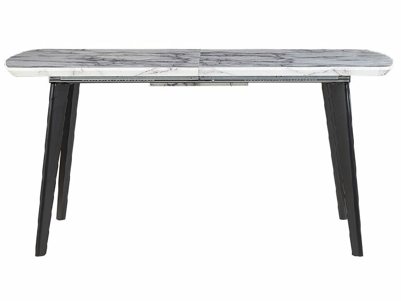 Jedálenský stôl MATTILDA (sivá + čierna) (pre 6 až 8 osôb)