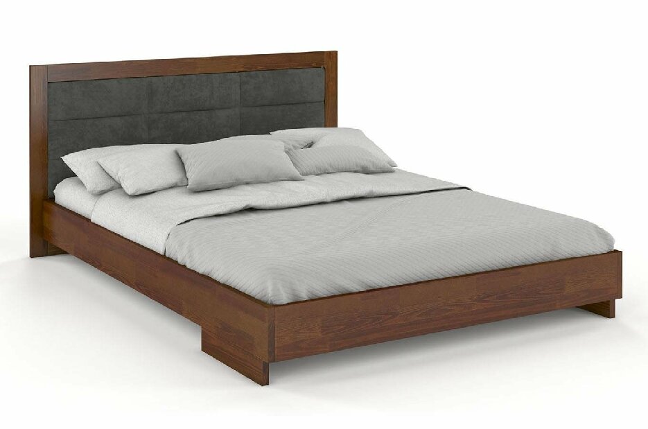 Manželská posteľ 200 cm Naturlig Stjernen (borovica)