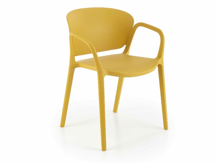 Jedálenská stolička Kloity (žltá)