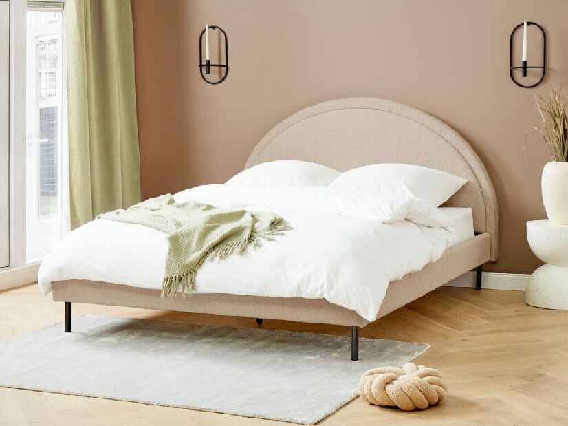 Manželská posteľ 160 cm Margit (béžová)