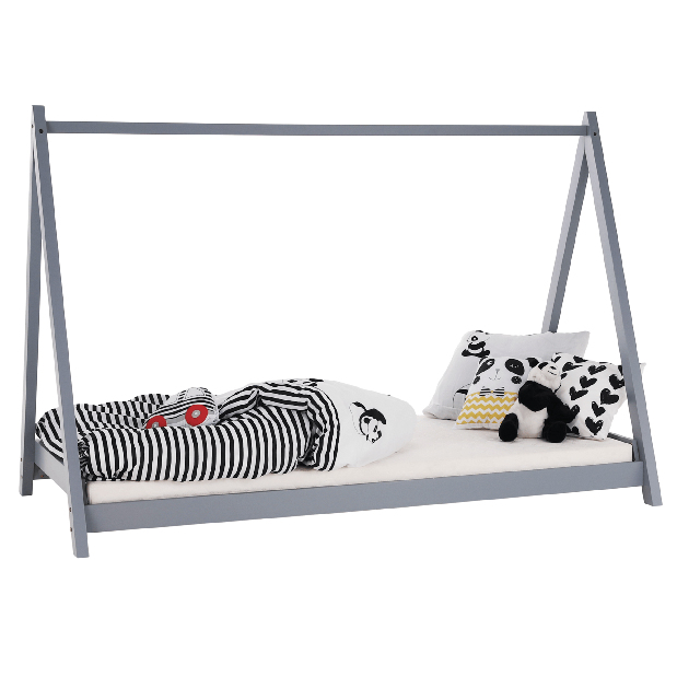 Jednolôžková posteľ 90 cm Gromir (s roštom)