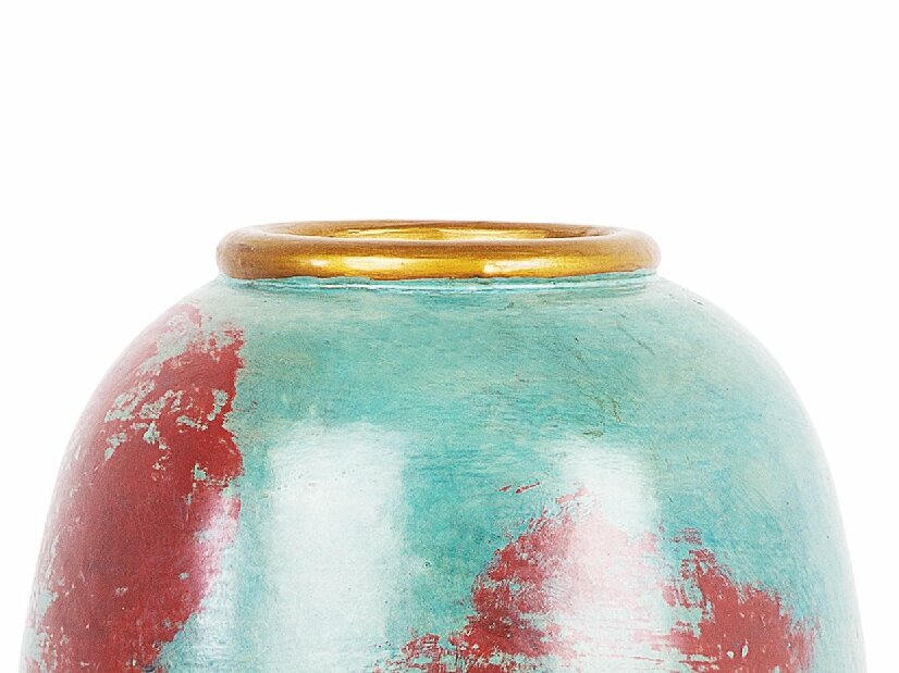 Váza CAMAQUA 46 cm (keramika) (zelená)