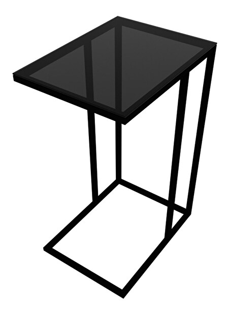 Príručný stolík Aidan (Čierna)
