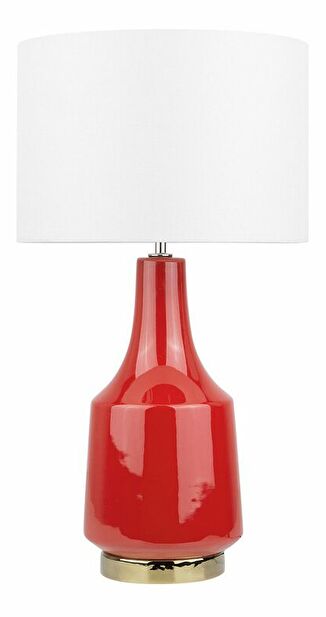 Stolná lampa Tripoli (svetločervená)
