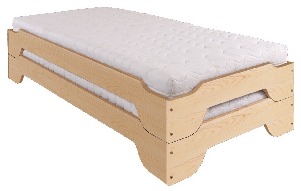 Jednolôžková posteľ 90 cm LK 138 (masív) *výpredaj