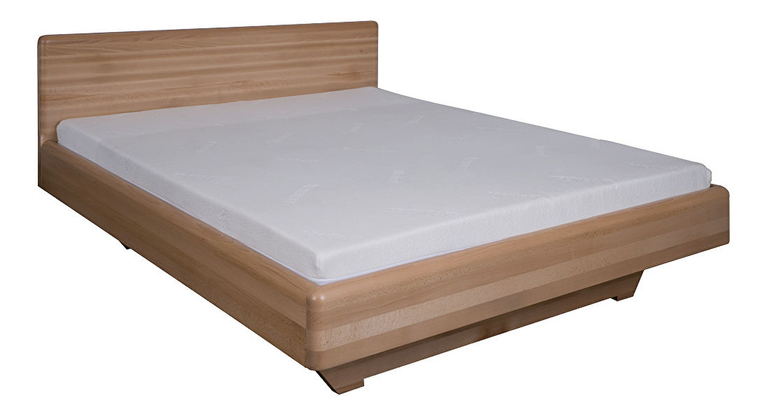 Manželská posteľ 140 cm LK 110 (buk) (masív)