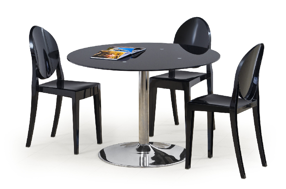 Jedálenský stôl Modest čierna (pre 4 osoby)