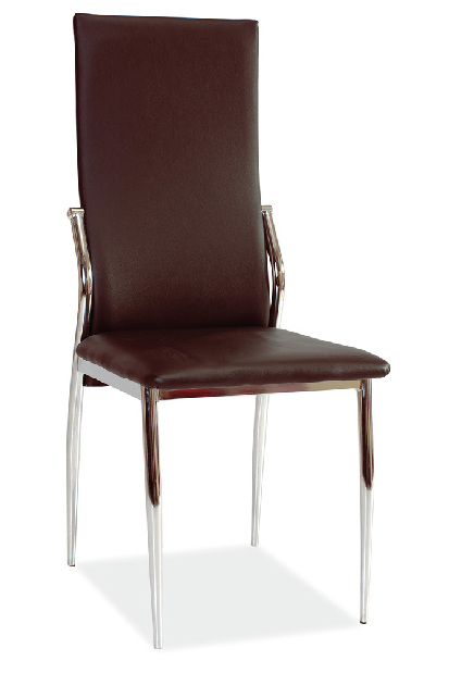 Jedálenská stolička H-237 hnedá