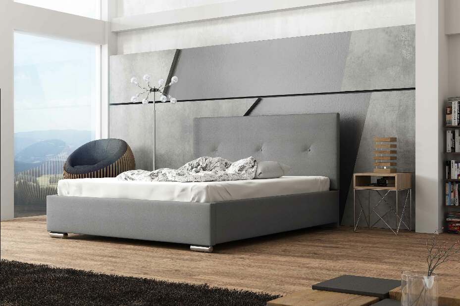 Manželská posteľ 160 cm Euclio 2 (s roštom)