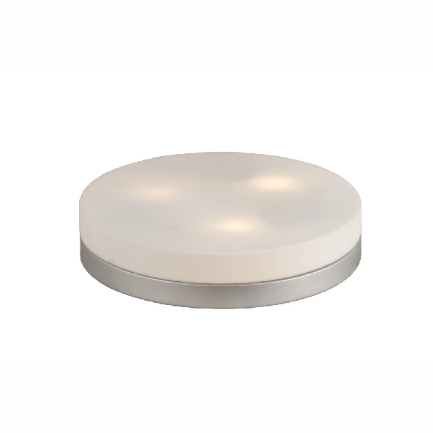 Stropné/nástenné svietidlo Opal 48403 (nikel + opál)