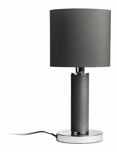 Stolná lampa Arty 230V E27 28W (čierna + chróm)
