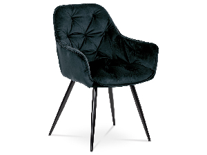 Jedálenská stolička Charli-BK4 (čierna)