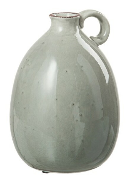 Dekoračná váza Jolipa (19x19x26cm) (Sivá)