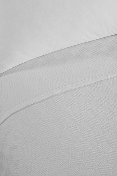 Prehoz na posteľ 200 x 230 cm Plaines (biela)