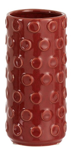 Dekoračná váza Jolipa Christmas Spirit (11x11x23cm) (Červená)
