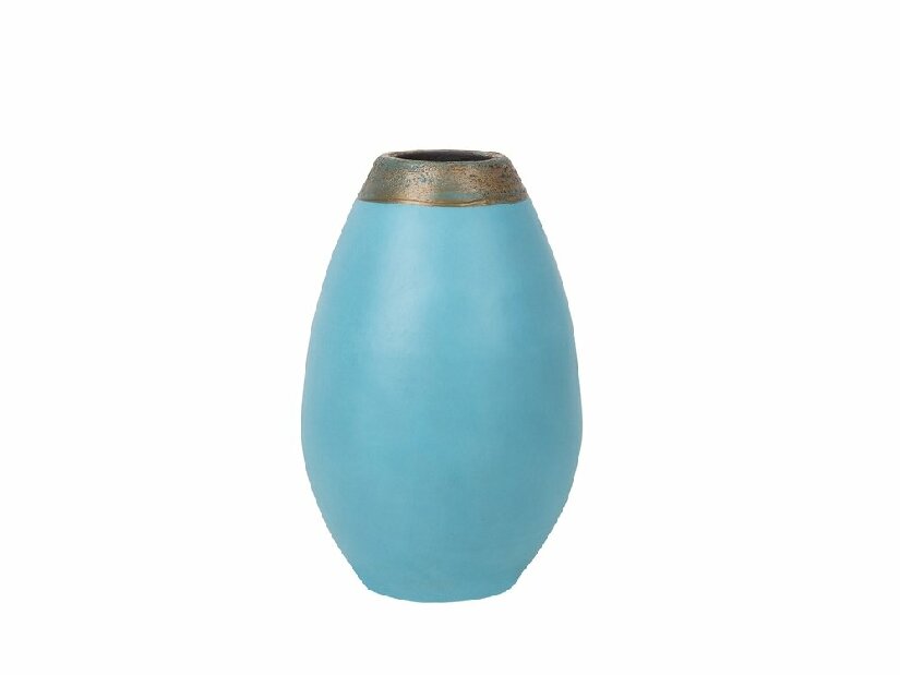 Váza CORIBA 32 cm (keramika) (modrá) *výpredaj
