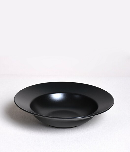 Hlboký tanier Pluto (čierna)