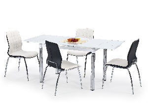 Jedálenský stôl Wike (pre 4 až 6 osôb) (biela)
