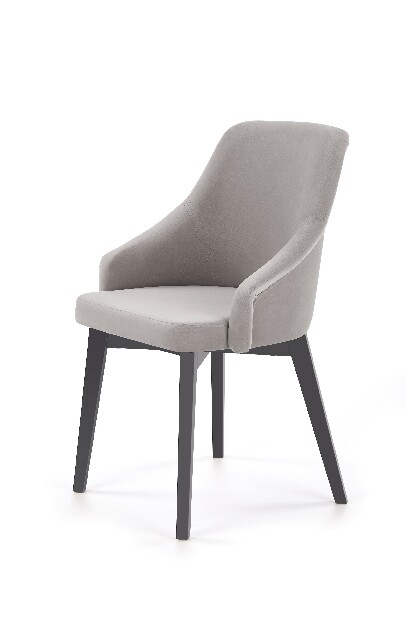 Jedálenska stolička Tumble (sivá + grafit)