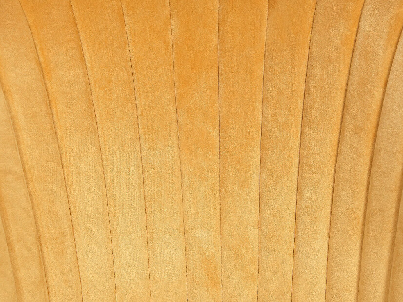 Set 2 ks. jedálenských stoličiek AUGLI (látka) (žltá)