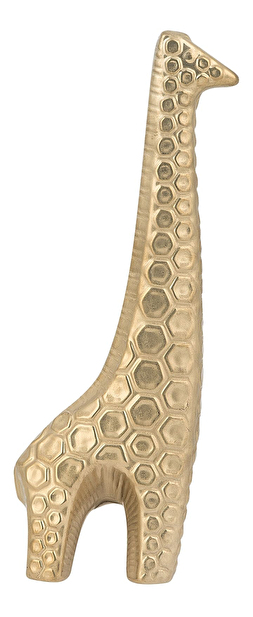 Dekorativna figúrka KASSEL 36 cm (sklolaminát) (zlatá)