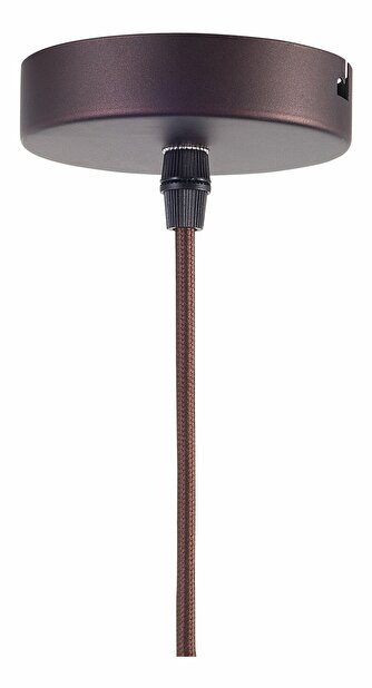 Závesná lampa Lomalinda (hnedá)