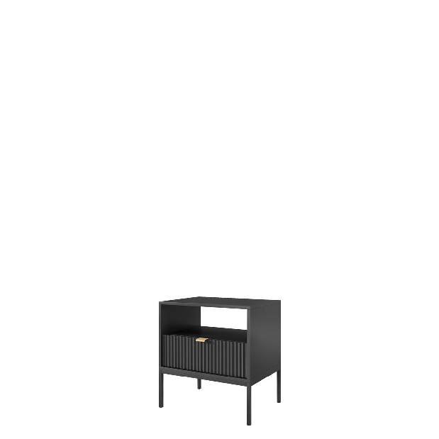 Nočný stolík Lena MS54 (čierna)