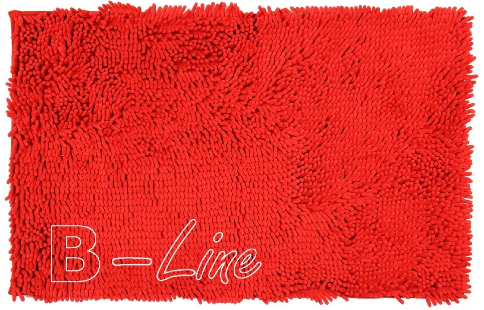 Kusový koberec (kúpeľňová predložka) Rasta Micro Červená