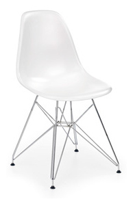 Jedálenská stolička K153C biela