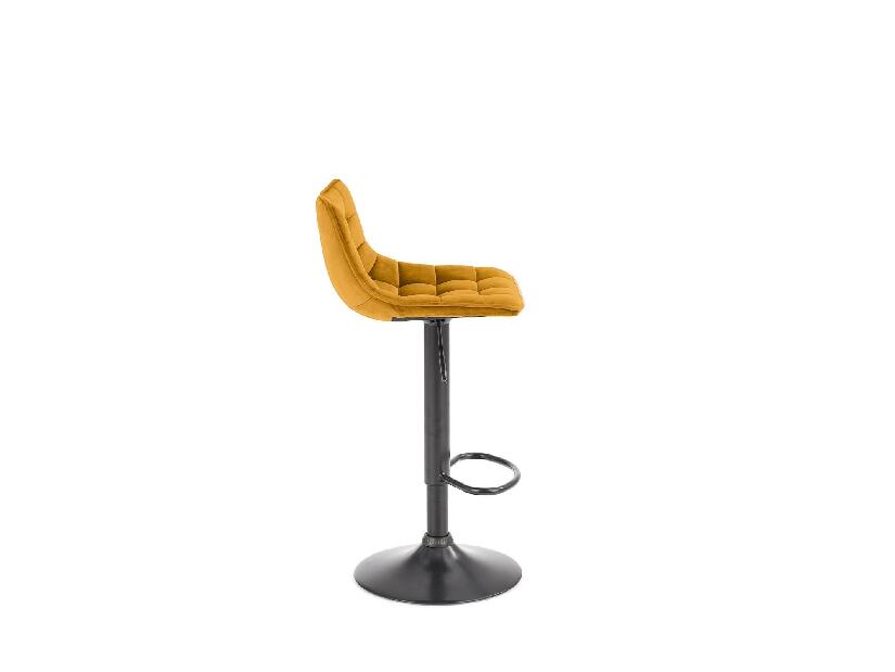 Barová stolička Hertha (horčicová)