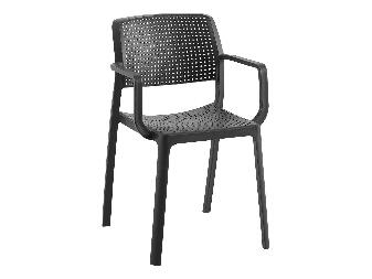 Jedálenská stolička BENTON (čierna)