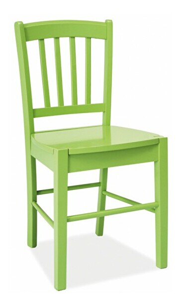 Jedálenská stolička BRW CD-57 zelená