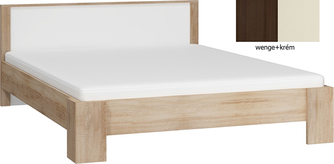 Manželská posteľ 160 cm Viki VIK 10 (s roštom) *výpredaj