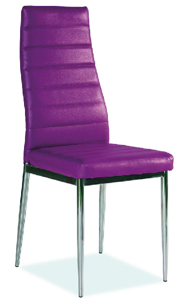 Jedálenská stolička Hassie fialová