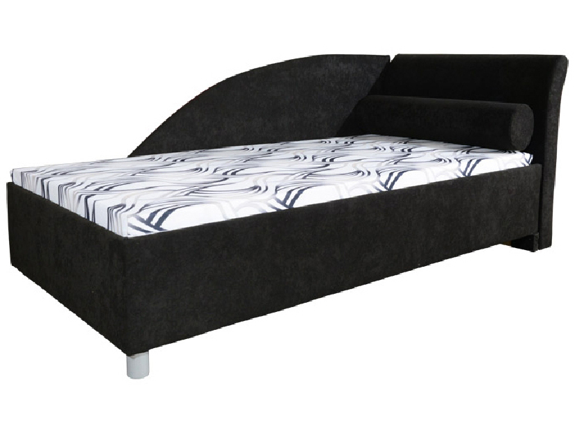 Jednolôžková posteľ (váľanda) 90 cm Perla Plus (so 7-zónovým matracom štandard) (P) *výpredaj