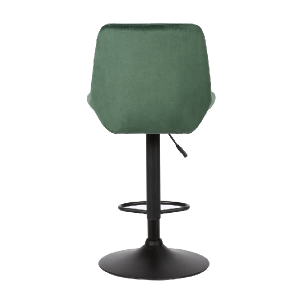 Set 2 ks barových stoličiek Clota (zelená) *výpredaj