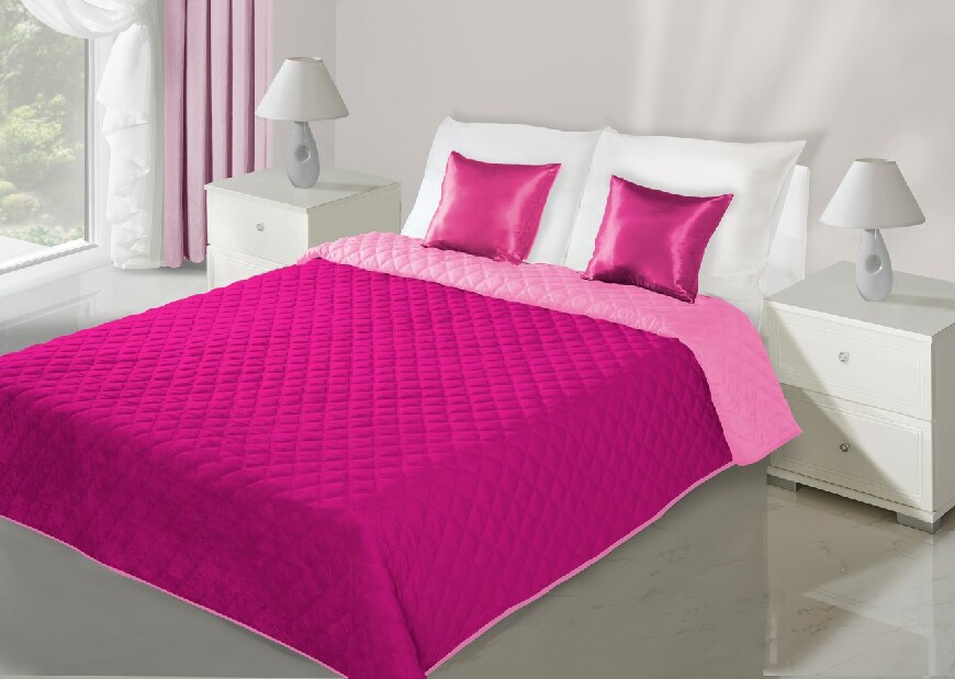 Prehoz na posteľ 240x220cm Evita (ružová) *výpredaj