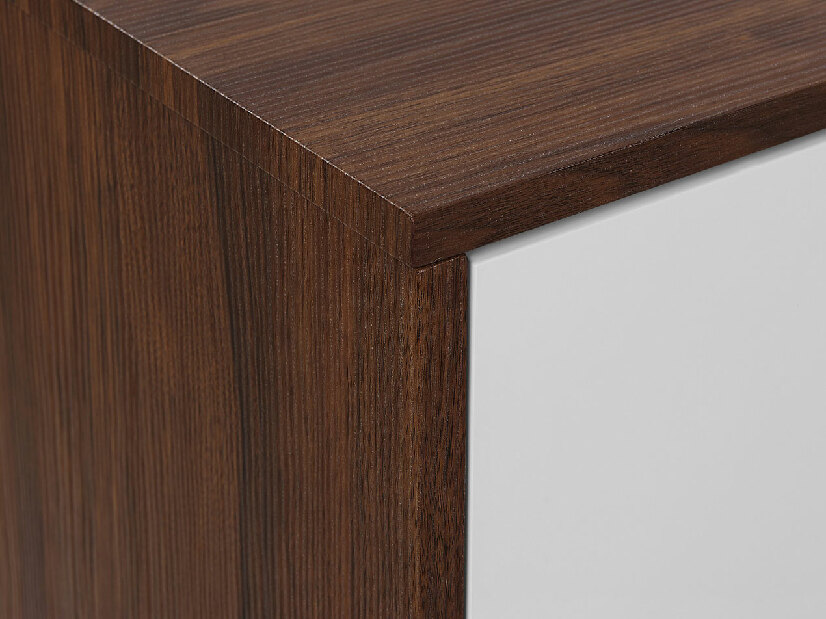 Tv stolík/skrinka PIXO (MDF) (tmavé drevo)