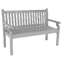 Záhradná lavička Keltea (sivá)