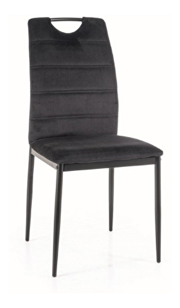 Jedálenská stolička Rebecca (čierna)